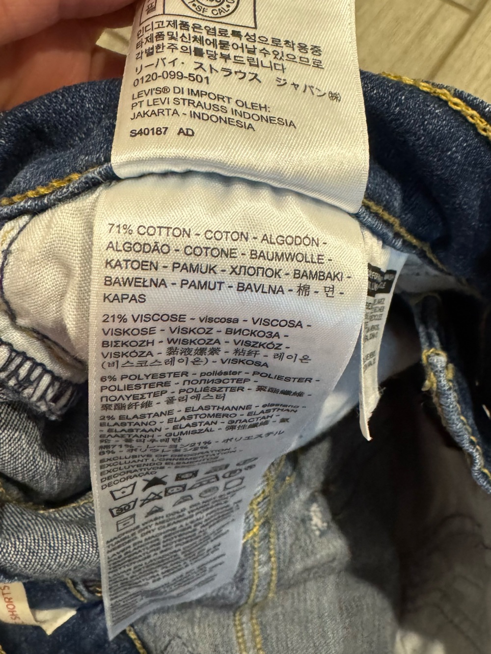Levi’s High Rise Shorts - Picture 5 of 5